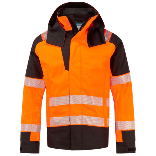 Portwest PW3 Vlamvertragende Modaflame Regen Hi-Vis winterjas FR606