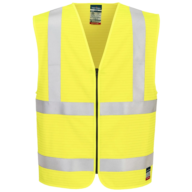 Portwest Bizflame Hi-Vis FR Vest met rits FR615