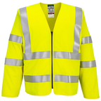 Portwest Bizflame Hi-Vis FR Vest met lange mouwen en rits FR616