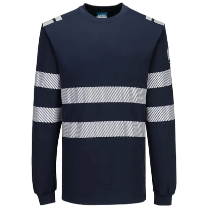 Portwest PW3 Modaflame gestricktes Hi-Vis FR Langarm-T-Shirt FR732