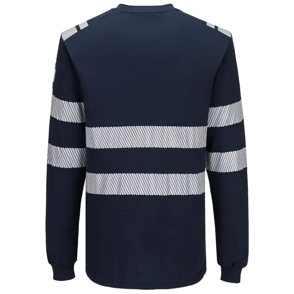 Portwest PW3 Modaflame gestricktes Hi-Vis FR Langarm-T-Shirt FR732