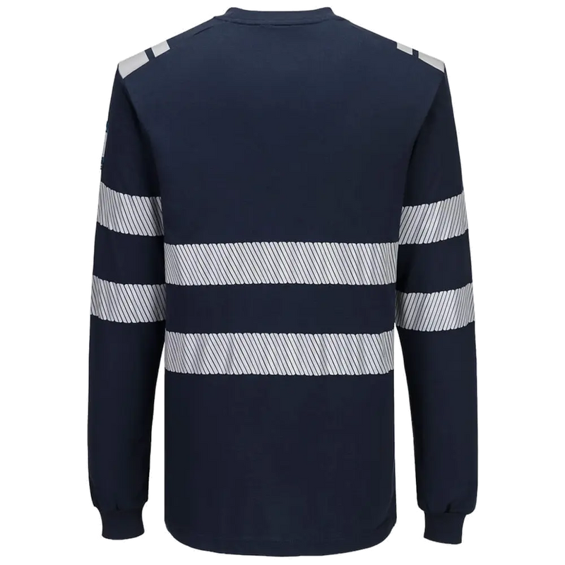 Portwest PW3 Modaflame gebreid Hi-Vis FR T-shirt met lange mouwen FR732