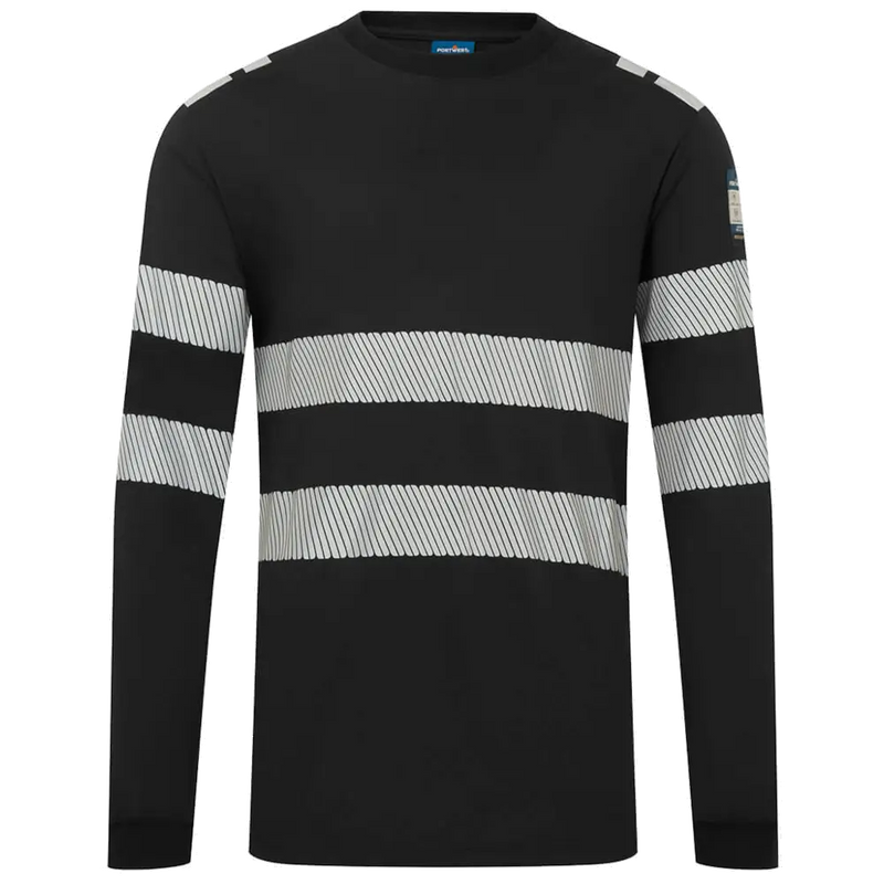 Portwest PW3 Modaflame gebreid Hi-Vis FR T-shirt met lange mouwen FR732