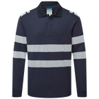 Portwest PW3 Modaflame Flame Retardant Long Sleeve Polo Shirt FR733