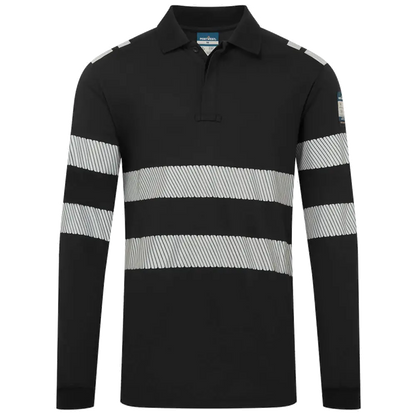 Portwest PW3 Modaflame flammhemmendes Langarm-Poloshirt FR733
