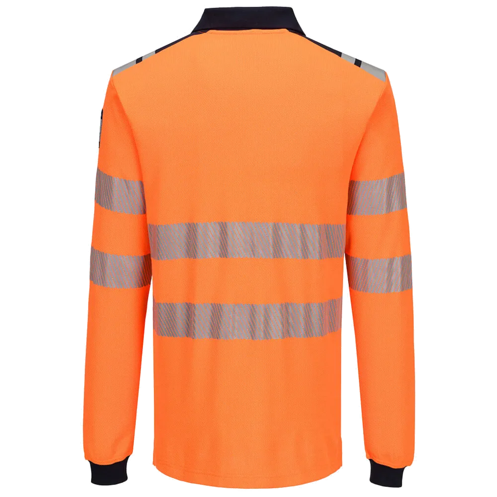 Portwest PW3 Modaflame Knit HVO Flammhemdliches Langarm-Poloshirt FR734