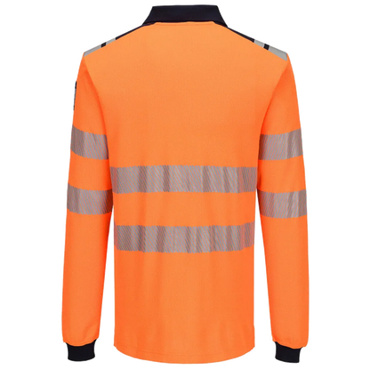 Portwest PW3 Modaflame Knit HVO Flammhemdliches Langarm-Poloshirt FR734