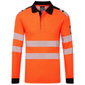 Portwest PW3 Modaflame Knit HVO Flame Retardant Long Sleeve Polo Shirt FR734
