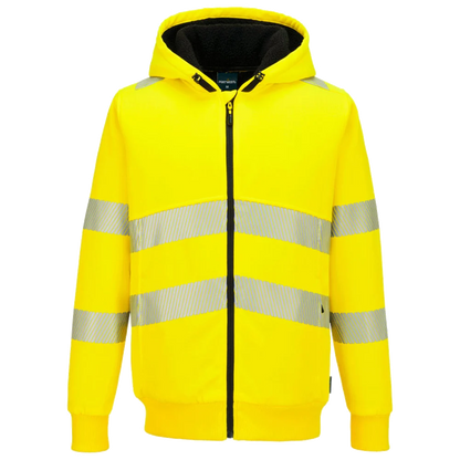 Portwest PW321 Hi-Vis Winter Hoodie met rits PW321