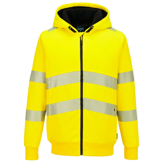 Portwest PW321 Hi-Vis Winter Hoodie met rits PW321