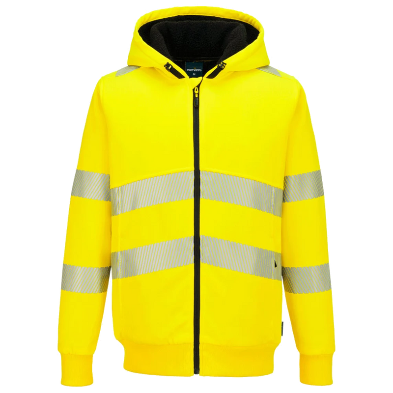 Portwest PW321 Hi-Vis Winter Hoodie met rits PW321