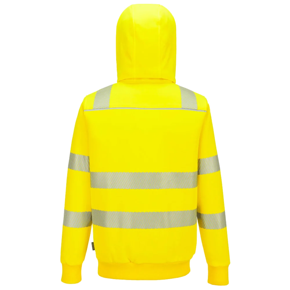 Portwest PW321 Hi-Vis Winter Hoodie met rits PW321