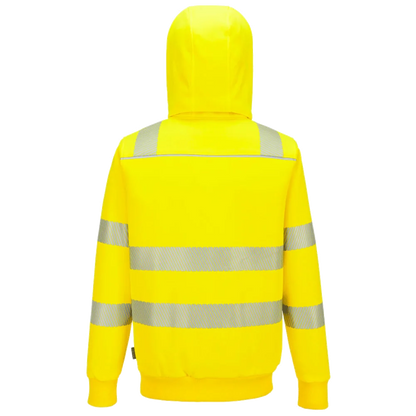 Portwest PW321 Hi-Vis Winter Hoodie met rits PW321