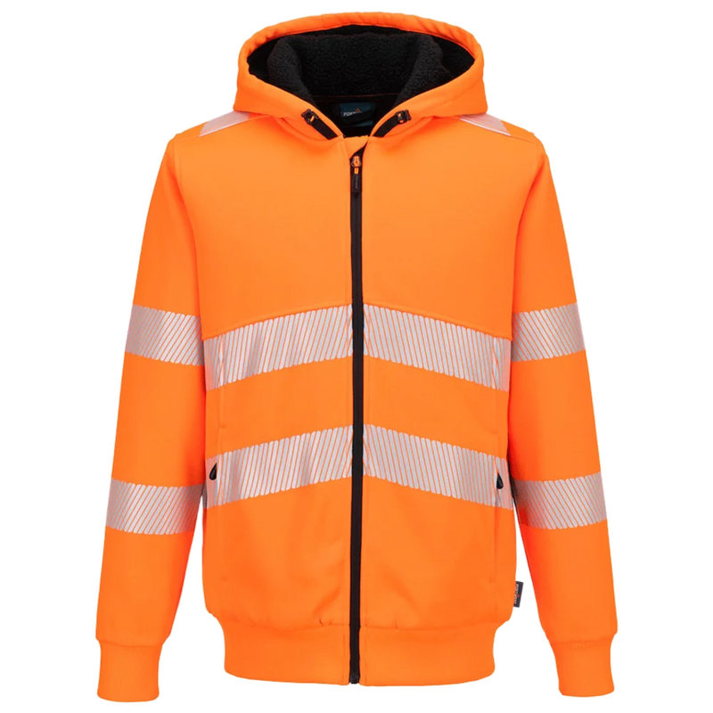 Portwest PW321 Hi-Vis Winter Hoodie met rits PW321