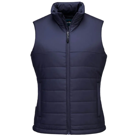Portwest Professioneel gevoerd Dames Baffle Bodywarmer S607