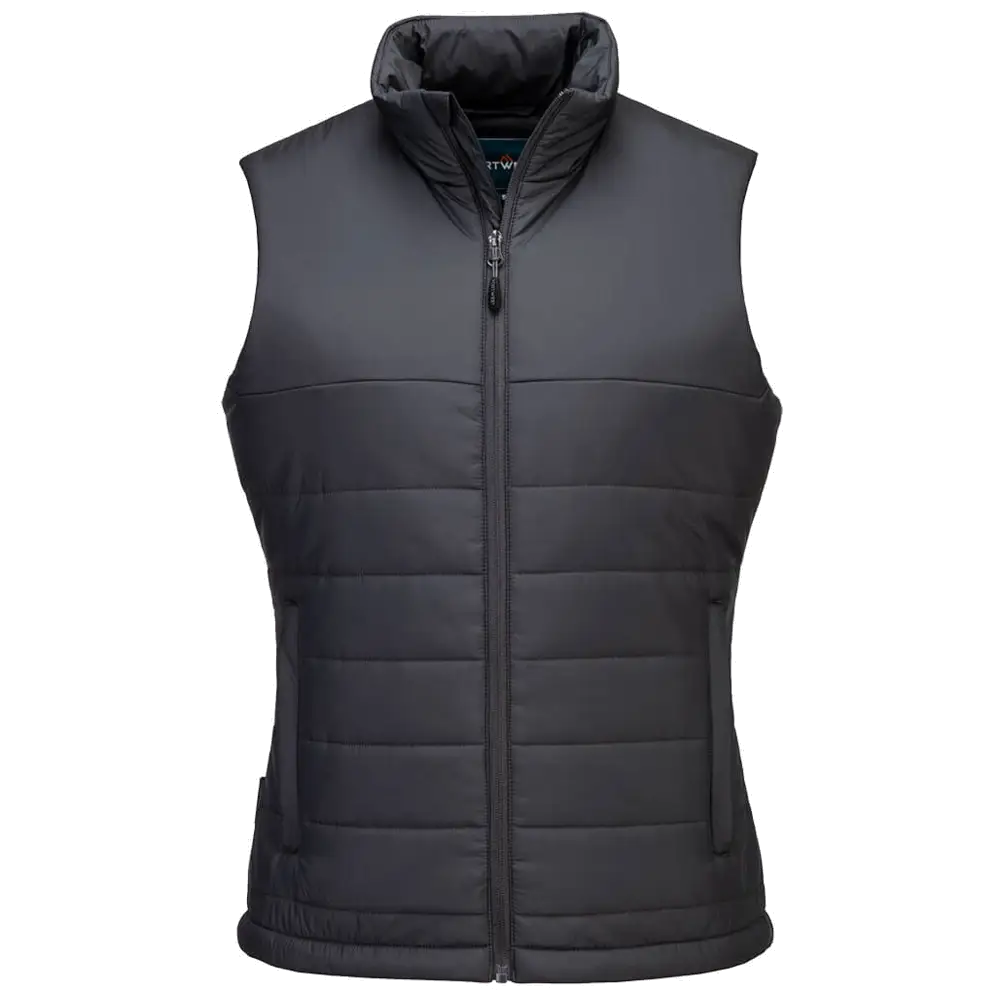 Portwest Professioneel gevoerd Dames Baffle Bodywarmer S607