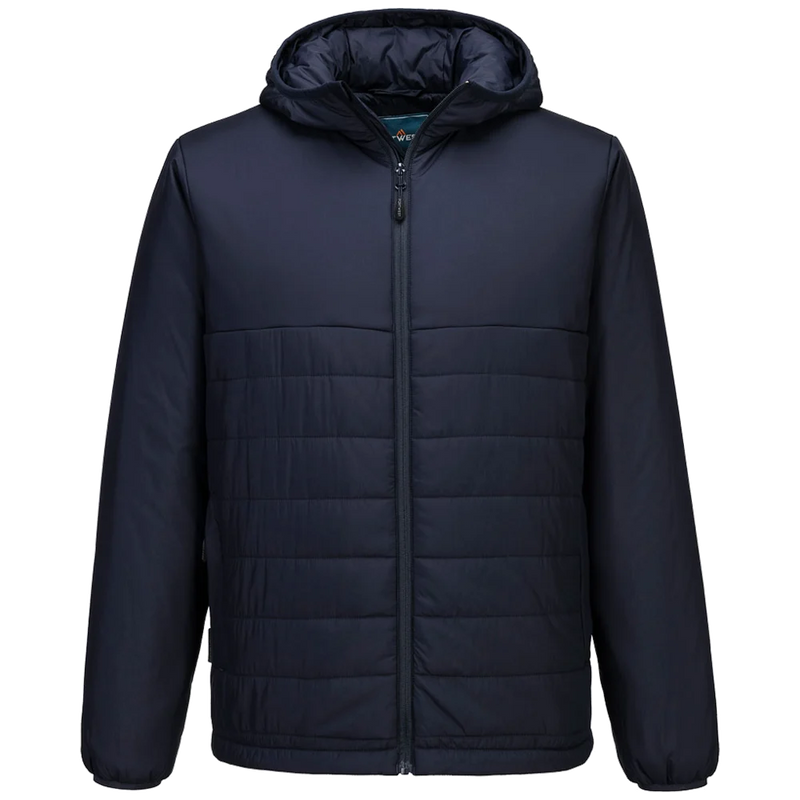 Portwest Professional Hooded Insulated Baffle Jacket S608