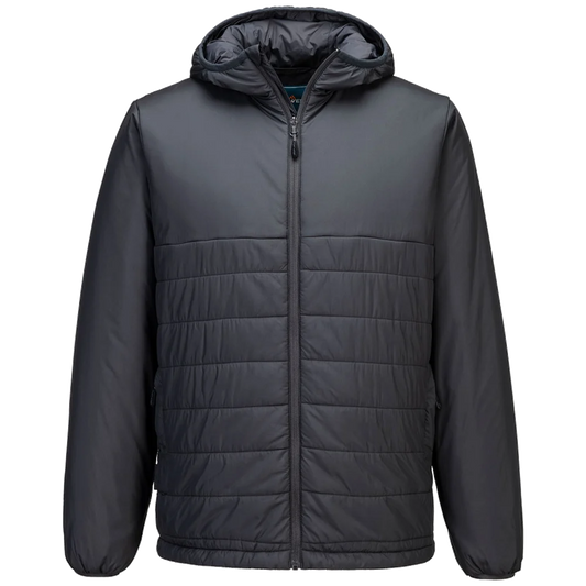 Portwest Professional Hooded Insulated Baffle Jacket S608