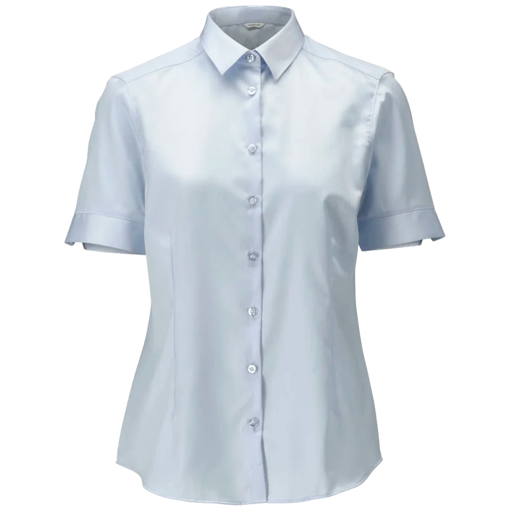 Maskottchen M By Maskottchen Damen-Bluse mit kurzen Ärmeln Modern Fit 25234