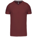 Kariban V-Ausschnitt T-Shirt mit kurzen Ärmeln K357