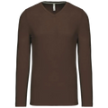 Kariban V-neck T-shirt long sleeves K358