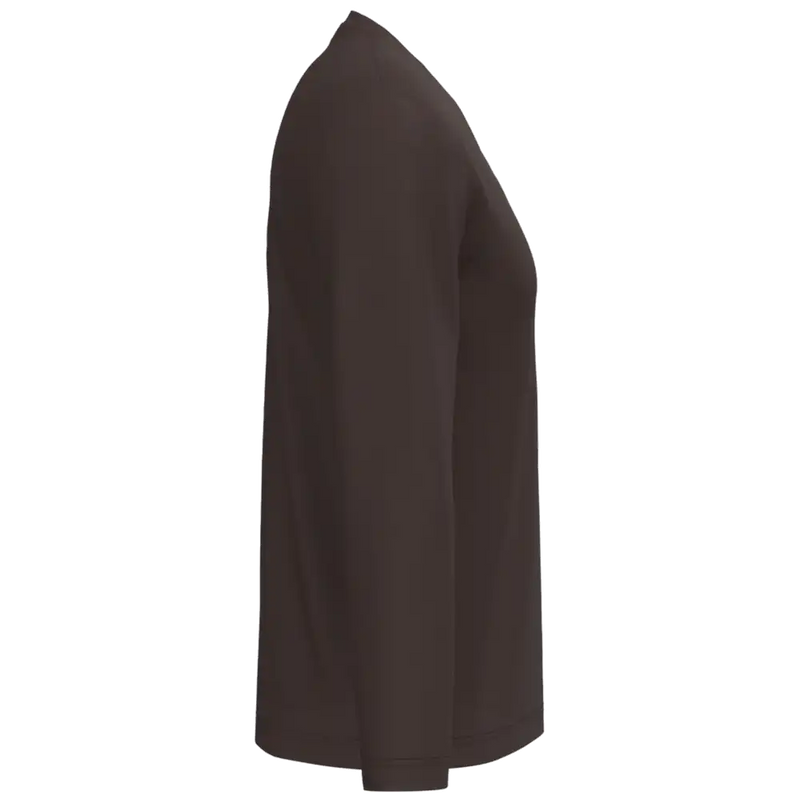 Kariban T-shirt V-hals lange mouwen K358