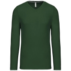 Kariban V-neck T-shirt long sleeves K358