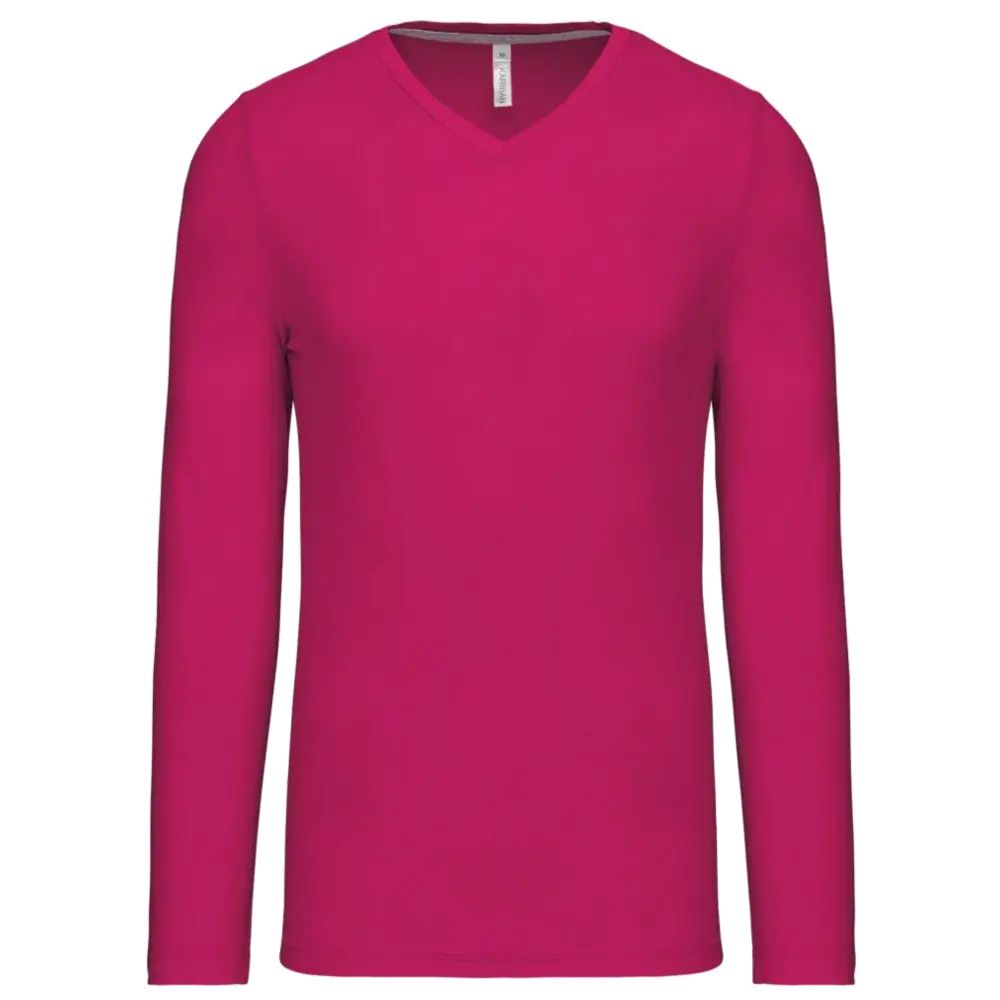 Kariban V-neck T-shirt long sleeves K358