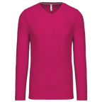 Kariban V-neck T-shirt long sleeves K358