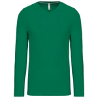 Kariban V-neck T-shirt long sleeves K358
