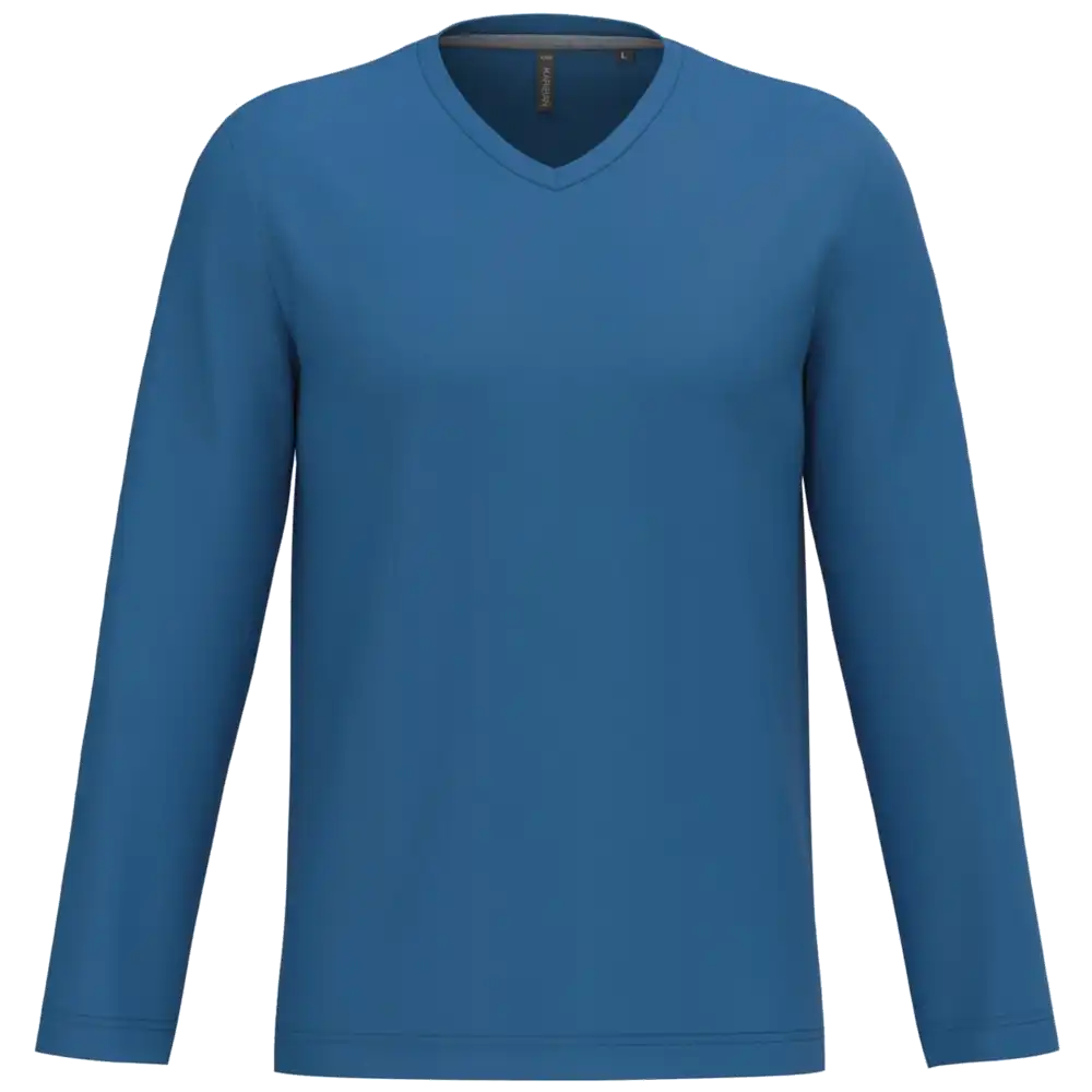 Kariban V-neck T-shirt long sleeves K358