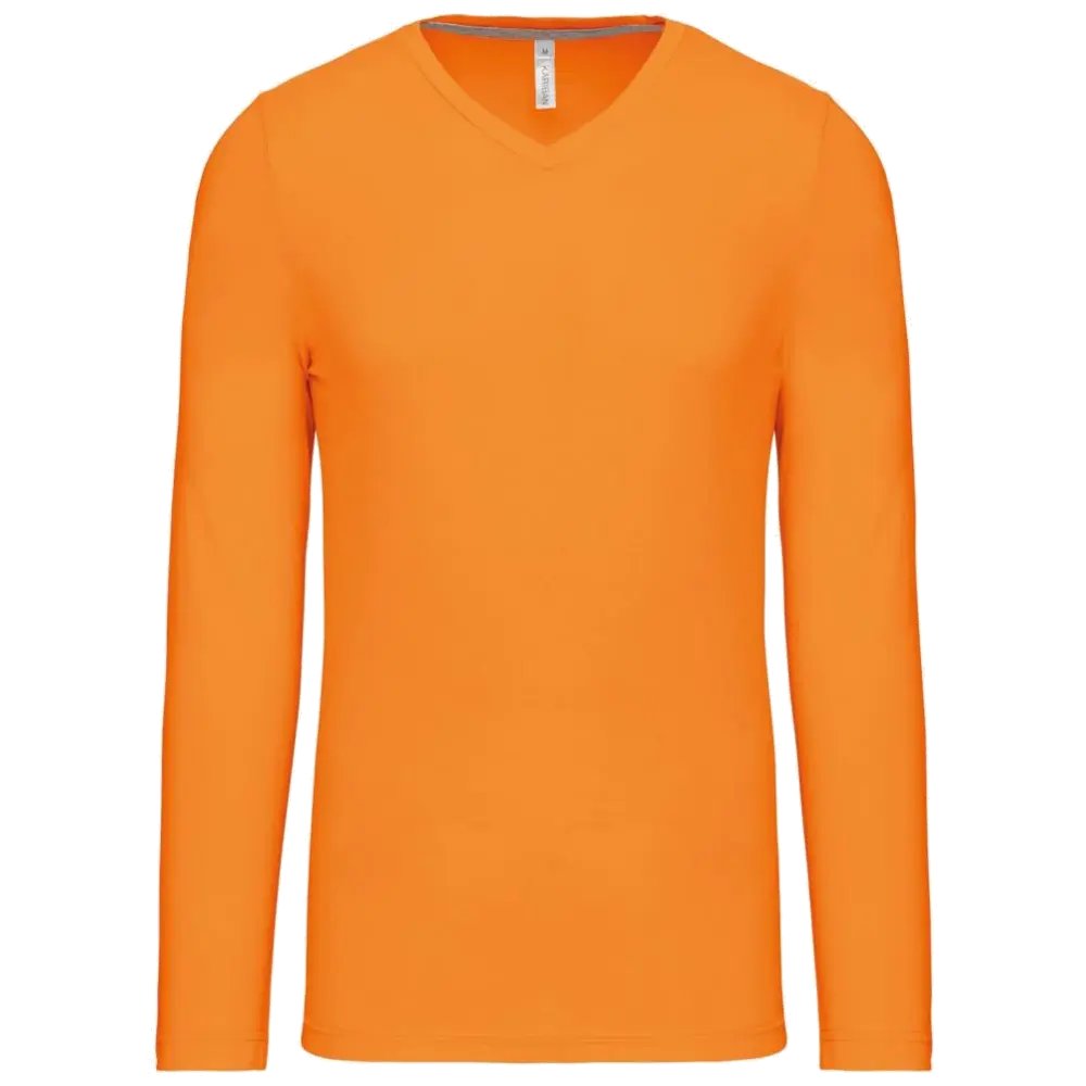 Kariban V-neck T-shirt long sleeves K358