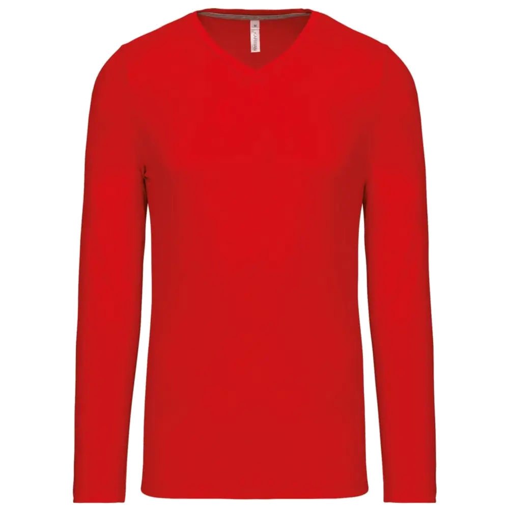 Kariban V-neck T-shirt long sleeves K358