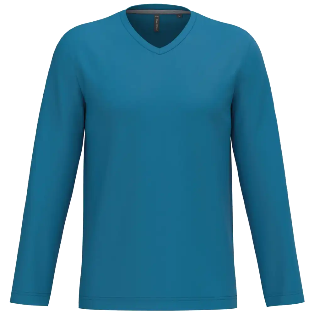 Kariban V-neck T-shirt long sleeves K358