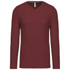 Kariban V-neck T-shirt long sleeves K358