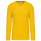 Kariban V-neck T-shirt long sleeves K358