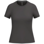 Kariban Damen-Rundhals-T-Shirt mit kurzen Ärmeln K380