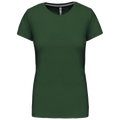 Kariban Damen-Rundhals-T-Shirt mit kurzen Ärmeln K380