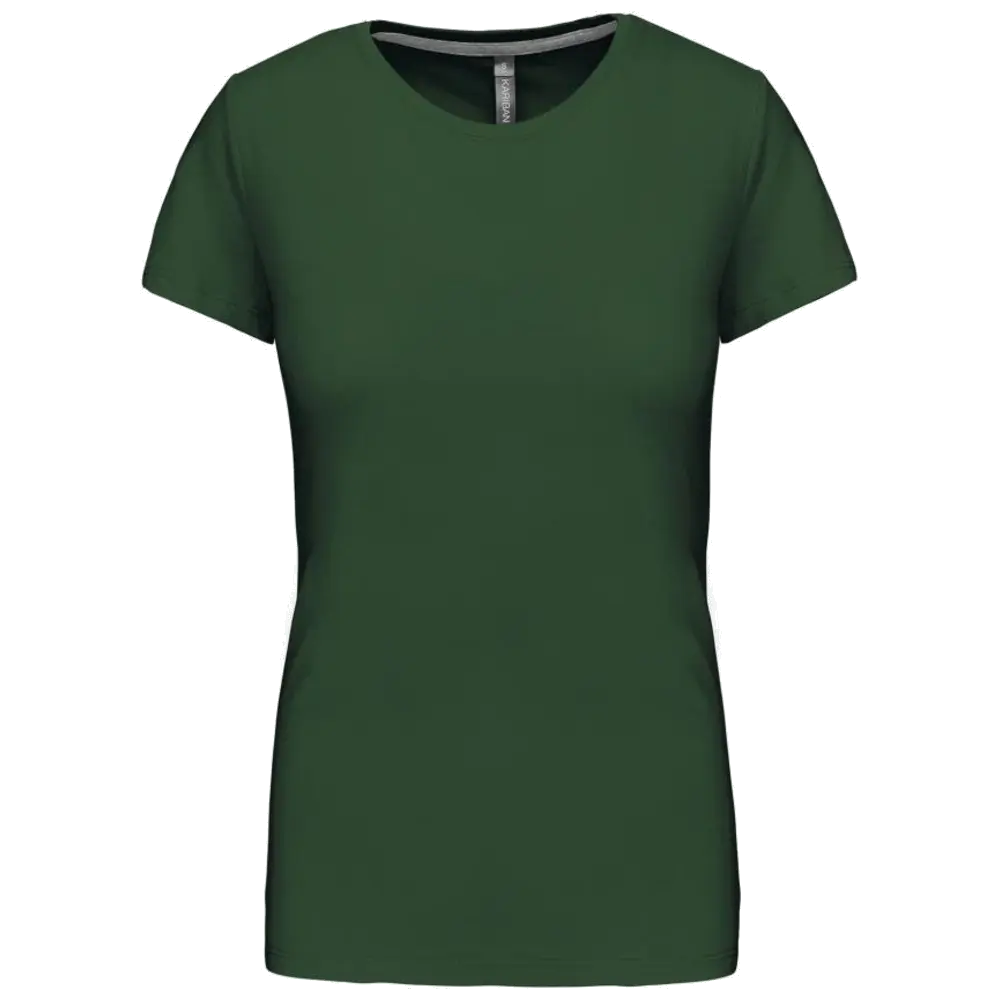 Kariban Damen-Rundhals-T-Shirt mit kurzen Ärmeln K380