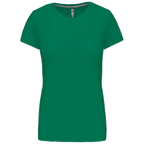 Kariban Damen-Rundhals-T-Shirt mit kurzen Ärmeln K380