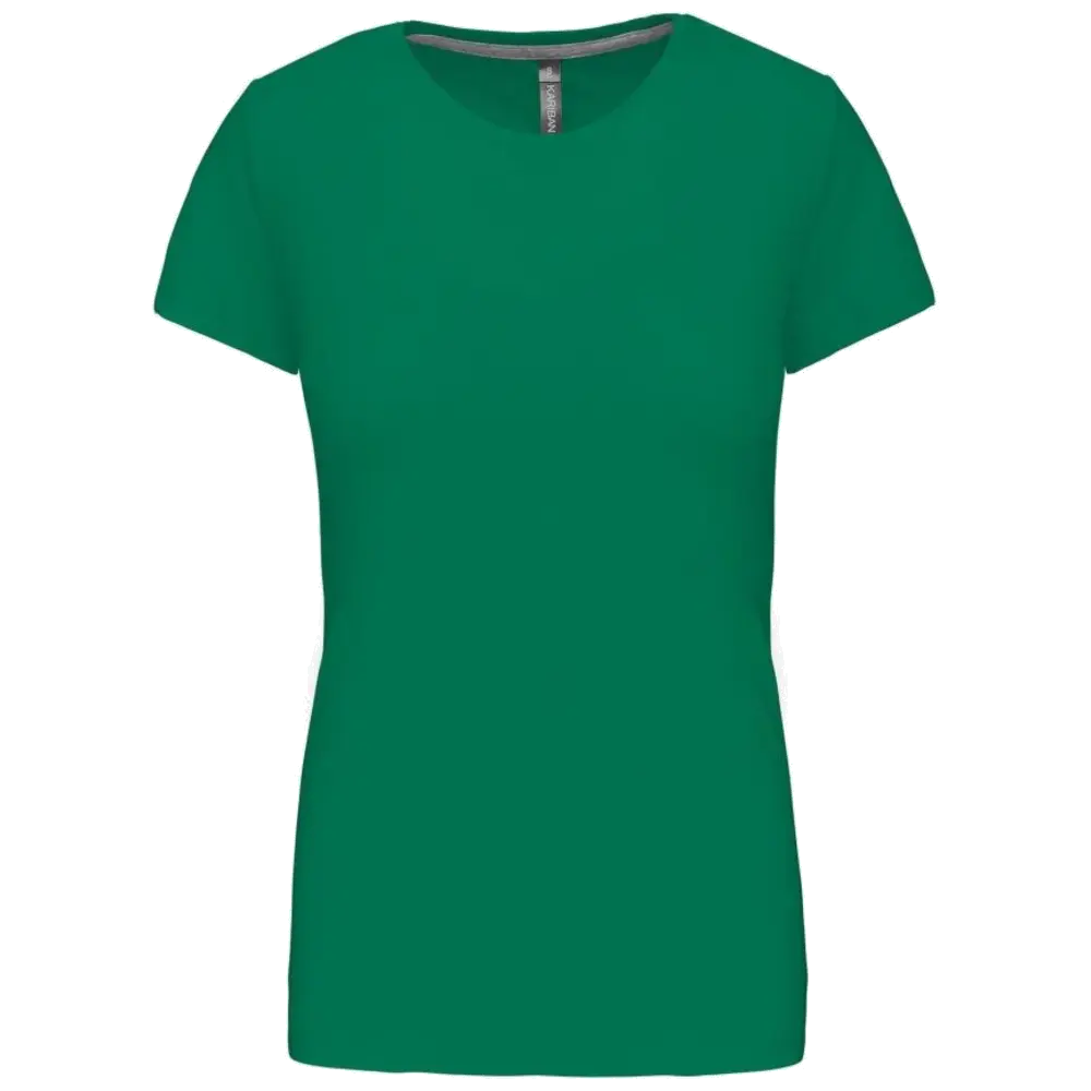 Kariban Damen-Rundhals-T-Shirt mit kurzen Ärmeln K380
