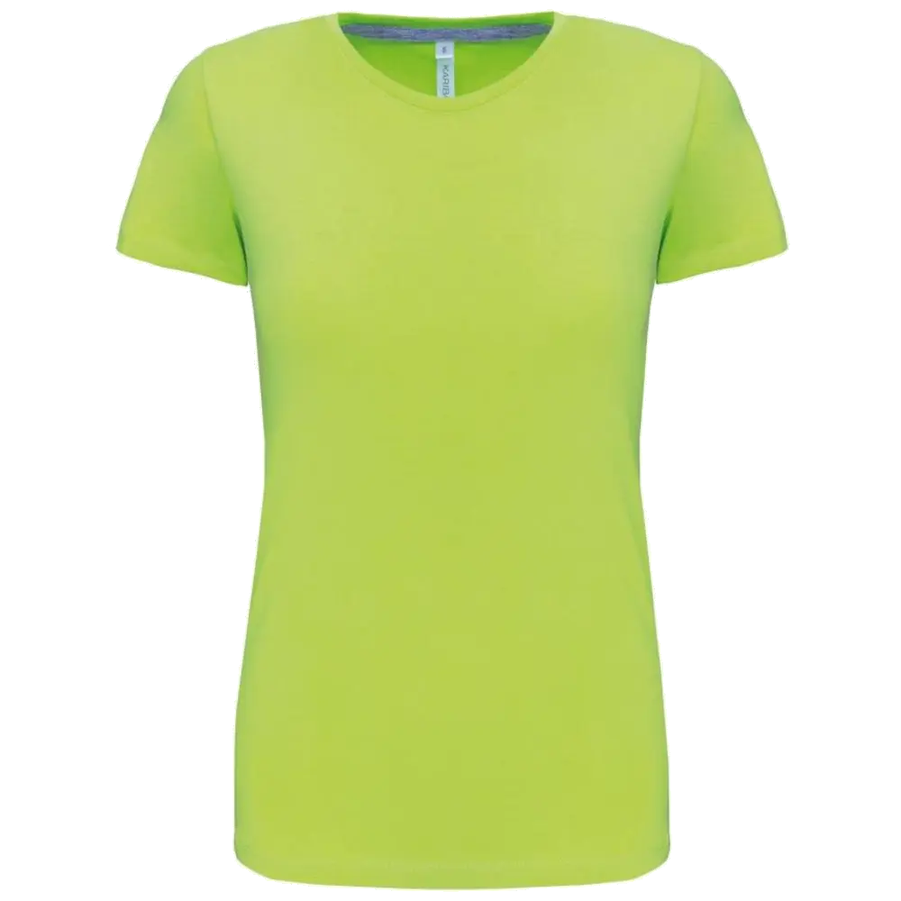 Kariban Damen-Rundhals-T-Shirt mit kurzen Ärmeln K380