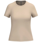 Kariban Damen-Rundhals-T-Shirt mit kurzen Ärmeln K380