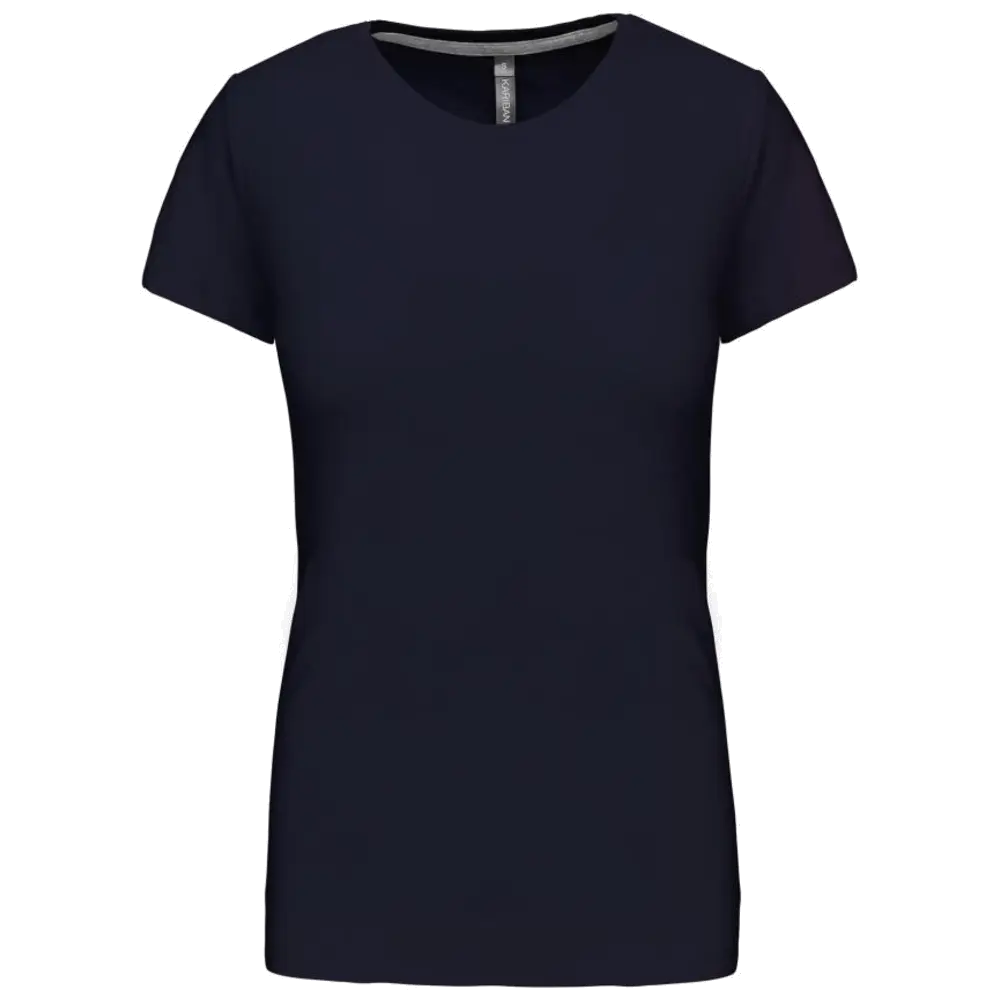 Kariban Damen-Rundhals-T-Shirt mit kurzen Ärmeln K380