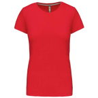 Kariban Damen-Rundhals-T-Shirt mit kurzen Ärmeln K380