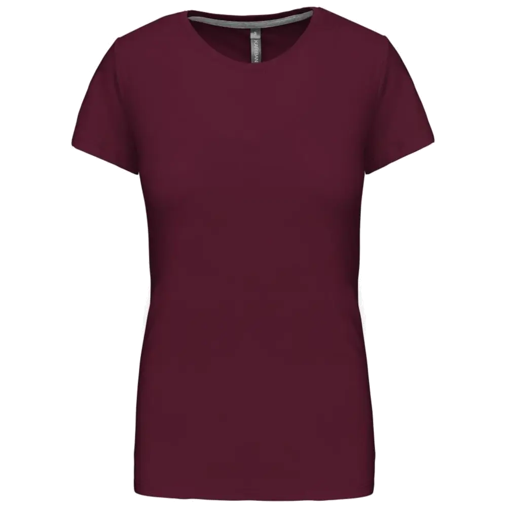 Kariban Damen-Rundhals-T-Shirt mit kurzen Ärmeln K380