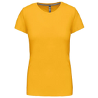 Kariban Damen-Rundhals-T-Shirt mit kurzen Ärmeln K380