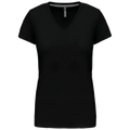 Kariban Damen-T-Shirt V-Ausschnitt Kurzärmel K381