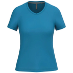 Kariban Damen-T-Shirt V-Ausschnitt Kurzärmel K381