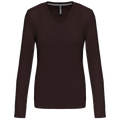 Kariban Women's t-shirt V-neck long sleeves K382